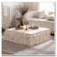 Table basse Canapé rétro en fausse pierre Tables basses pré-modernes Table basse beige pour salon Bureau