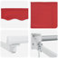 Brayden Studio Retractable Patio Awning-989693328-989693325