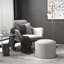 Table basse avec repose-pieds HOMcom