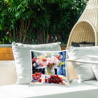 Coussin d'extérieur Bouquet & Summer Fruits
