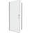 36"-37 3/8" Wide Pivot Shower Door With 1/4" Tempered Glass, Bathroom Comfort Door, Splendor-125242113
