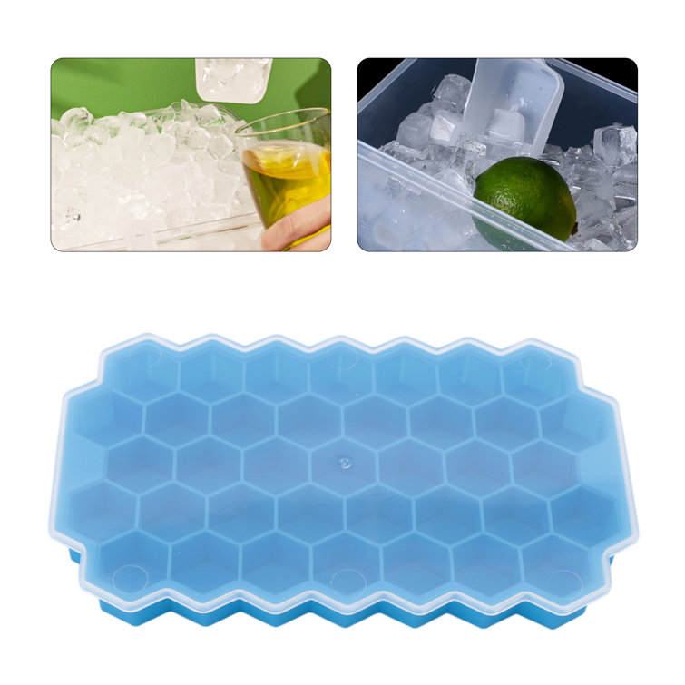 Prep & Savour Brealynn Stackable Ice Cube Tray with Lids