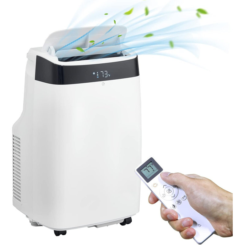Le climatiseur portatif de 10 000 BTU refroidit jusqu'à 450 pieds carrés Ft, mode 3-en-1 portable AC