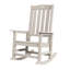 Chaise berçante surdimensionnée pour l'extérieur - Chaise berçante de patio à dossier haut toutes saisons-846018192-810216028