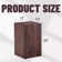 Javanie End Table & Deluxe Marble Sticker Side Table