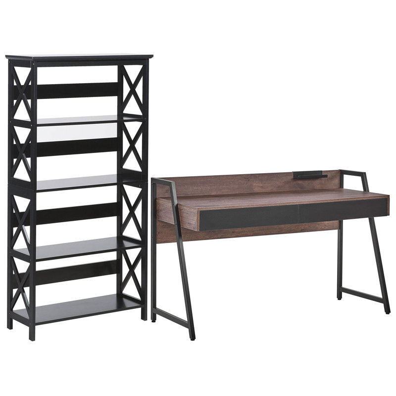 Stanfield 2 Piece Writing Desk Office Set