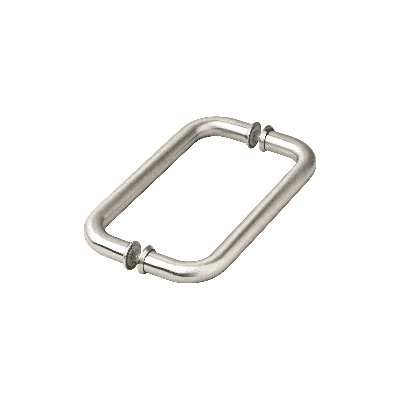 Poignée de porte de douche / porte de douche ronde «D» de type 8? Acier inoxydable 304