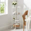 4-Tier Transparent Rolling Storage Cart