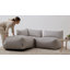 Bean Bag Bazaar Tetra Corduroy Footstool Bean Bag-1752013055