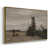 Toile avec cadre flottant or