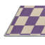 Tapis beige à carreaux lavable à la machine-2021880521