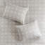 4 pièces pour très grand lit / très grand lit, coton brodé, broderie, housse de couette à housse de couette à médaillon, détails, literie confortable