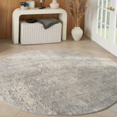 Tapis beige / gris Addilyn