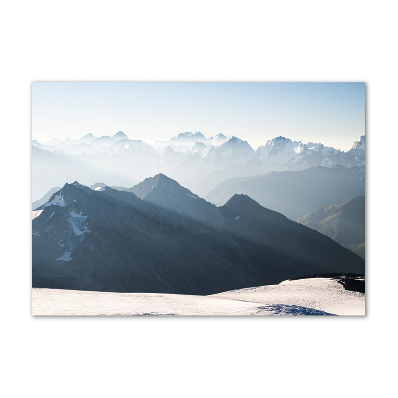 Mountain Peaks - Wrapped Canvas Print