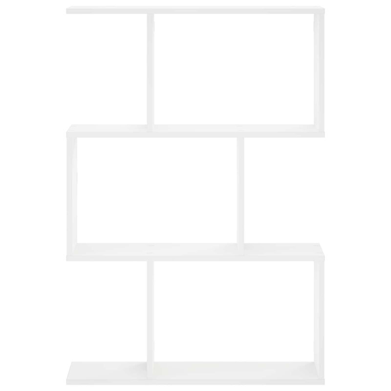 Engineered Wood Wall Shelf, White