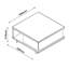 Pensiero Four Leg Coffee Table with Storage