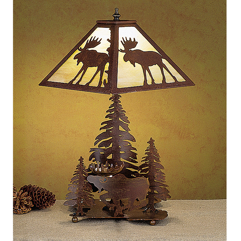 Lampe de table 21 "H Lone Moose