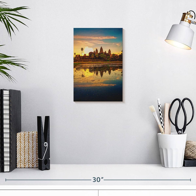 Adella Angkor Wat, 12" H x 8" W