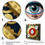 «Radiant Eye Of The Beker I», impression sur toile 3 pièces-994867454-994867455