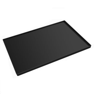 SIKADEER Under Sink Mat for Kitchen Waterproof, 25 x 22 Silicone Cabinet  Liner Mat for Bathroom Under Sink Organizer with Raised Edge Protector