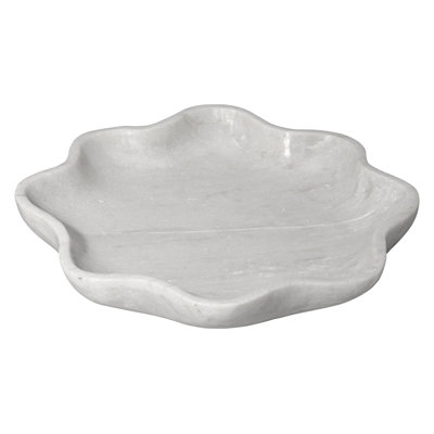 Frill Marble Decorative Bowl