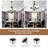 Beechmoor 6 - Light Dimmable Classic / Traditional Chandelier