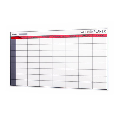 Magnetic Glass Bulletin Board