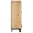  Highboard 23.6"X13"X39.4" Solid Wood Mango