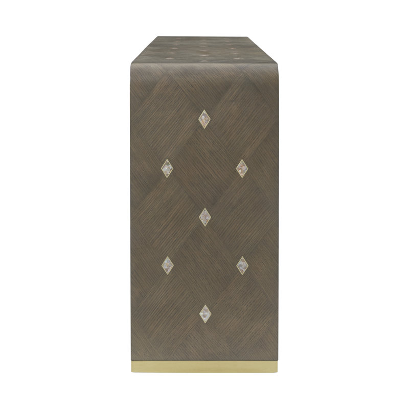 Judith Leiber Couture 71.75'' W Console Table, Mink