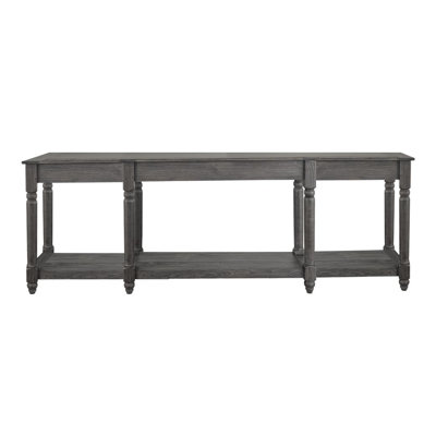 1 Shelf, Sofa table 94"