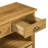 Vintage Console Table With Drawers, Water Hyacinth Woven Baskets, Multi-Color Options, Ideal For Entryway And Living Room-1306459499