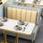 Faux Leather Upholstered Bench