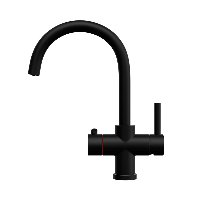 Fohen Touch Kitchen Faucet, Matt Black