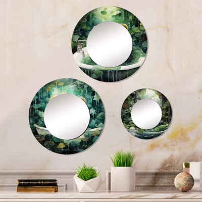 Owston Metal Round Mirror