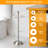 Bathroom Free Standing Toilet Paper Holder with Weighted Base-96335054