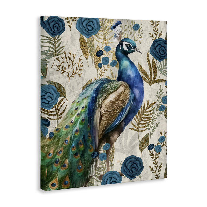«Peacock Pride Botanicals», conception de Kim Allen, H 20 po x l 16 po