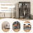 Aquarius Geometric Bookcase-2010993488