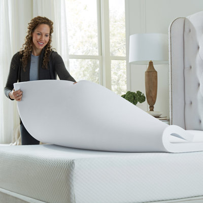 La-Z-Boy Hybrid Bliss Memory Foam 2” Mattress Topper, King