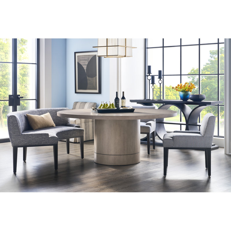 Spencer Upholstered Bench, Casa Blanca, Nadia Eclipse