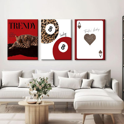 3 Piece Wrapped Canvas Print