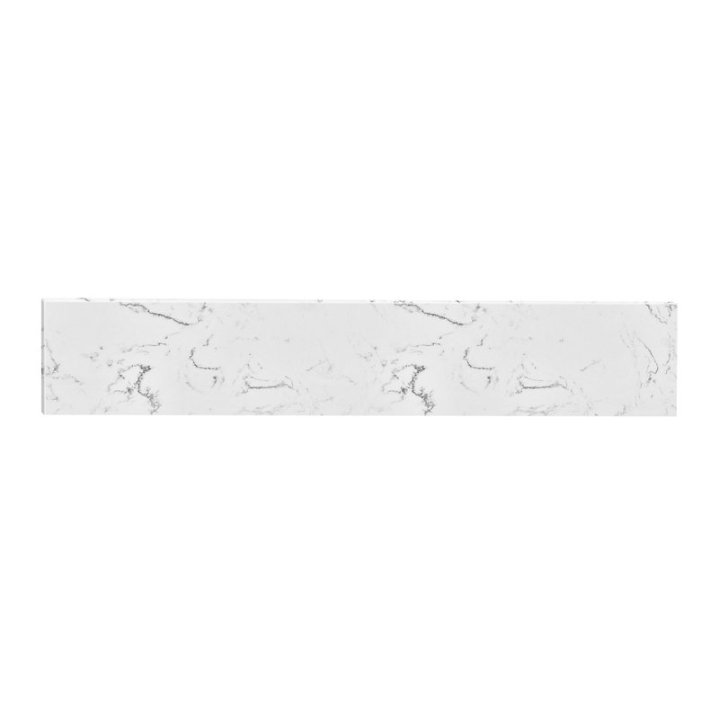 Remplacement de remplacement de 21 po en marbre d'ingénierie pour comptoir de meuble-lavabo