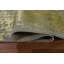 Tapis de salon traditionnel sculpté vert 6 x 9