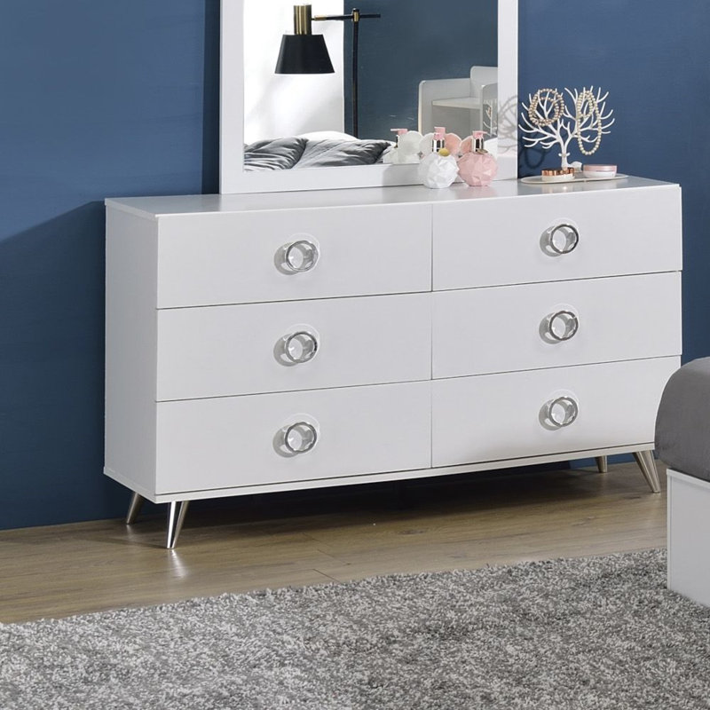 Perse 47'' W 6 - Drawer Dresser