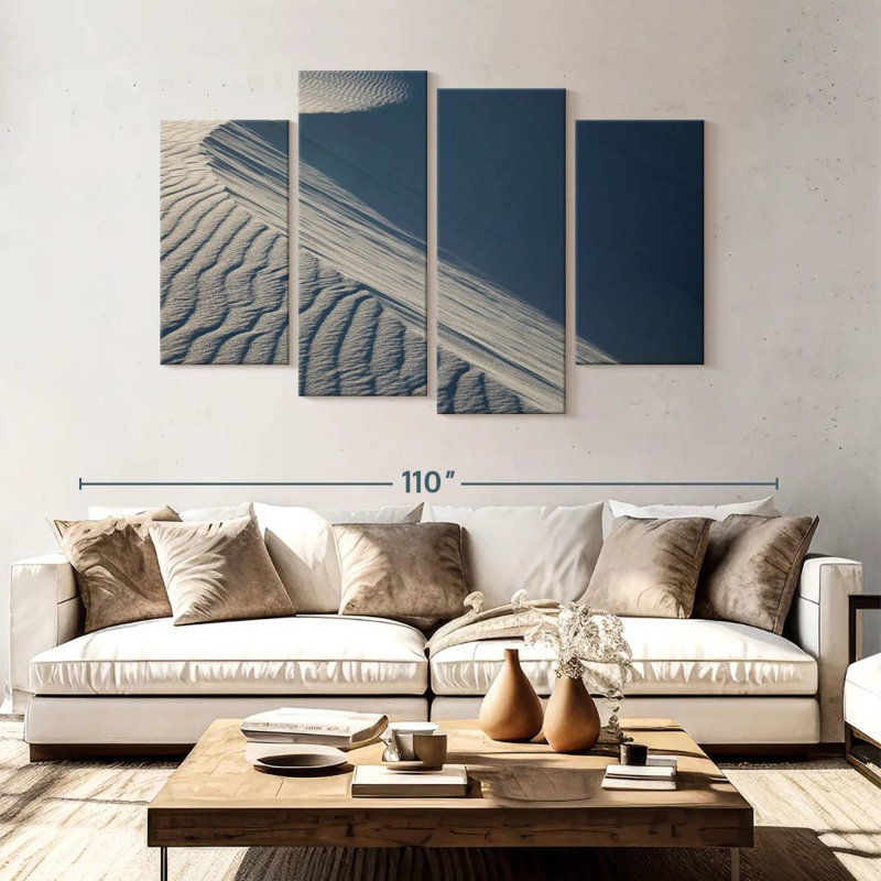 Ombre de dune de sable Alvord, H 54 po x l 84 po