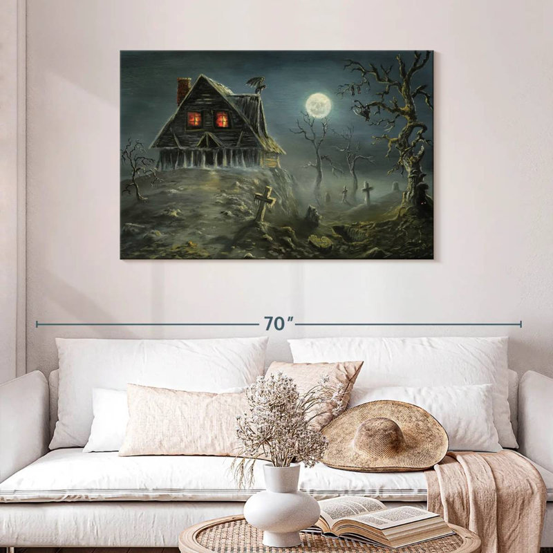 Kelan Haunted Hill House, H 30 po x l 45 po