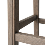 Maven Lane Adrien Backless Saddle Kitchen Counter Stool with Fabric Upholstery