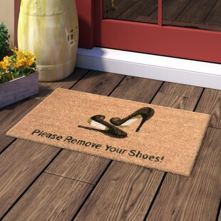 shoes off, Park your shoes here, Damn Good Doormat