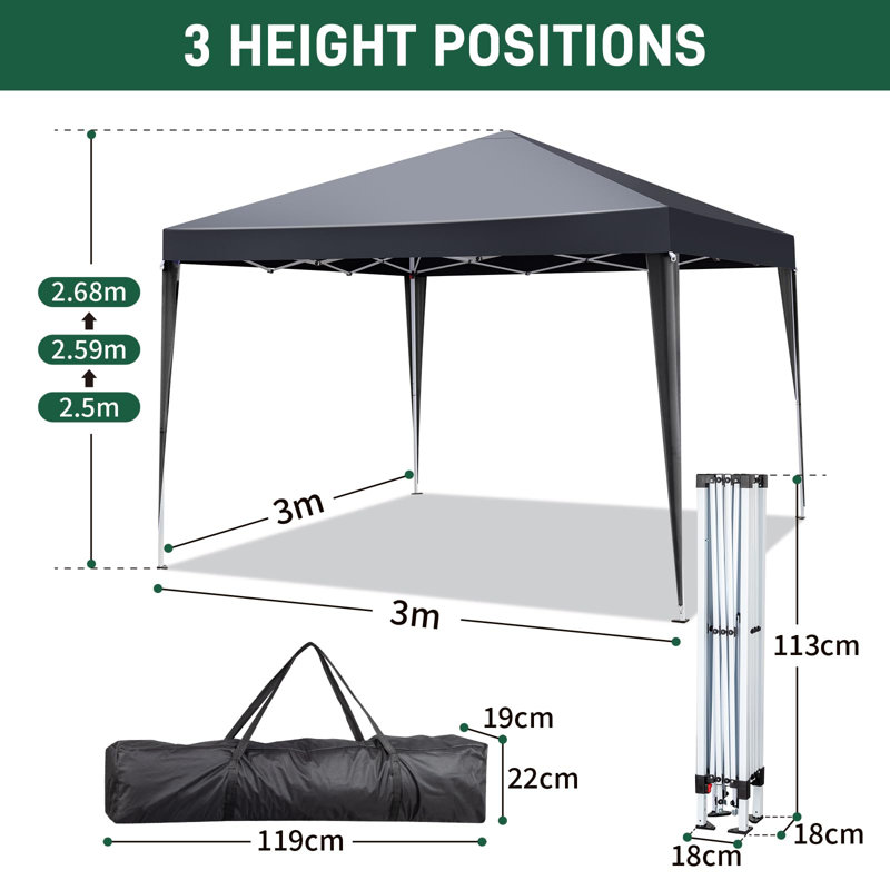 Outdoor Pop Up Gazebo Canopy