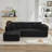 L-Shape Sectional Couch with Left Facing Chaise-1649949934
