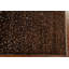 Tapis brun en laine noué à la main de conception unique 6 pi 1 po x 8 pi 7 po New Age